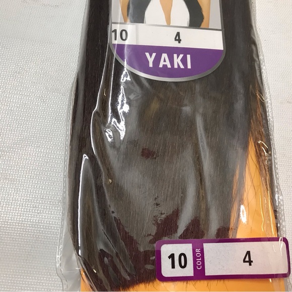 10” Outre Premium Purple Pack 100% Human Hair Yaki Weave Extension - Picture 7 of 15